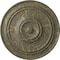 Ekena Millwork Classic Ceiling Medallion (For Canopies up to 5 1/2"), 21 7/8"OD x 2 3/8"P, Witch Hazel Crackle CM22CLWHC - alternate 1